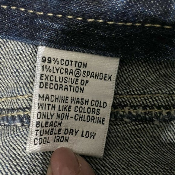 Talbots Size 12 Petite Stretch Jeans Topstitched - Picture 6 of 8